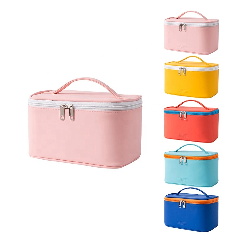 Factory Made Newest Waterproof PU Cosmetic Bag Make up Case for Wholesale