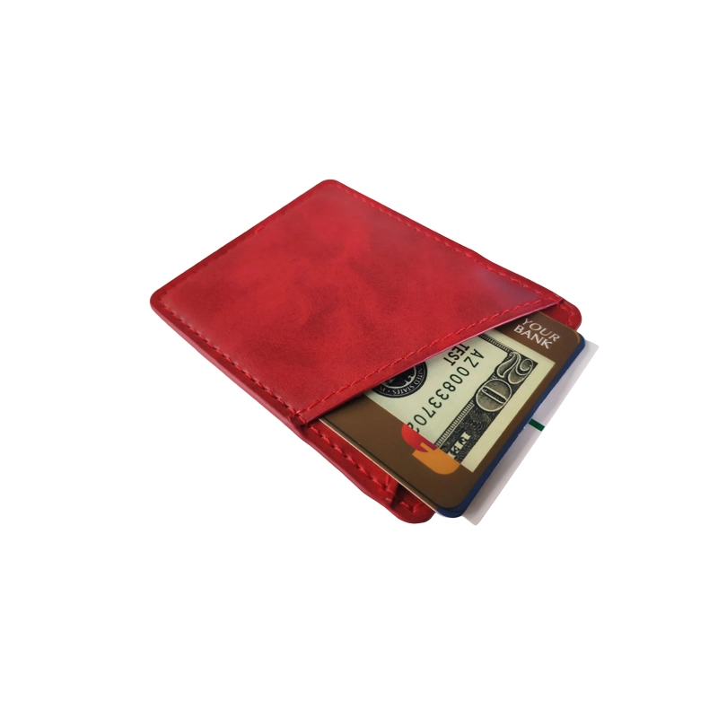 Leather Card Holder for Phone Holder Credit Card Cell Phone Card Wallet