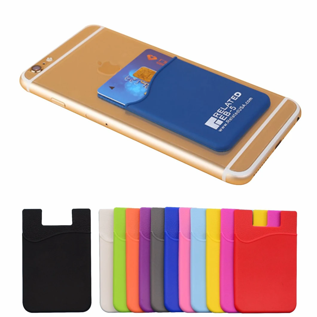 Phone Card Holder Phone Card Holder 3m Adhesive Silicone Cell Phone Sticky