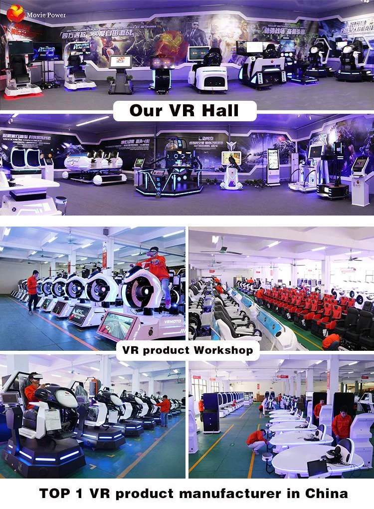 China Manufacturer Vr 9d Indoor Amusement Park Exciting Roller Coaster