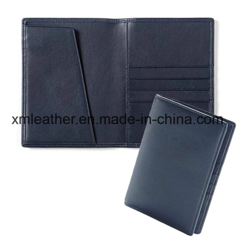 Leather Travel Journey ID Card Case Passport Holder