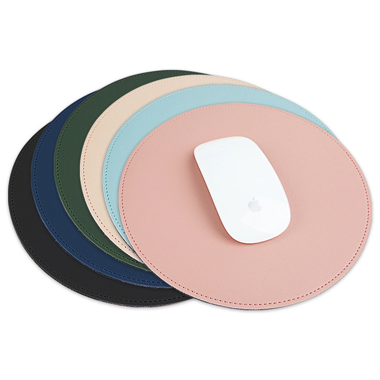 Custom Wholesale Desk Pad Nonslip Computer Round Mouse Mat with Wrist Rest