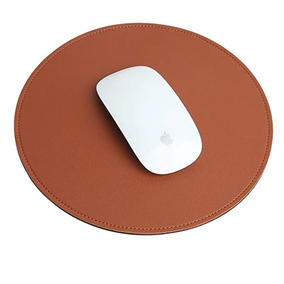 손목 받침대가 있는 맞춤형 도매 책상 패드 미끄럼 방지 컴퓨터 라운드 마우스 패드