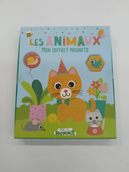 도미노 카드 박스 세트(소책자 포함), 어린이용 하드커버 박스